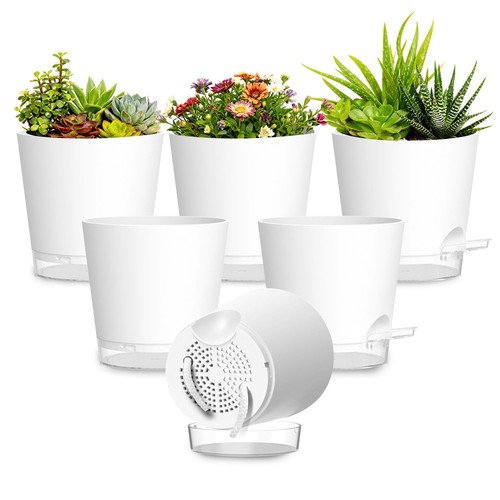 Plant pots inch self - pots, 5